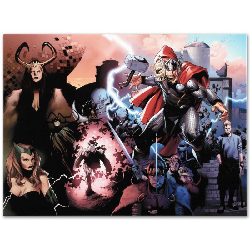 Marvel Comics «Thor» Limited Edition Art Canvas Numbered