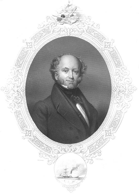 President MARTIN VAN BUREN PANIC OF 1837 Amistad Case ~ 1856 Art Print Engraving