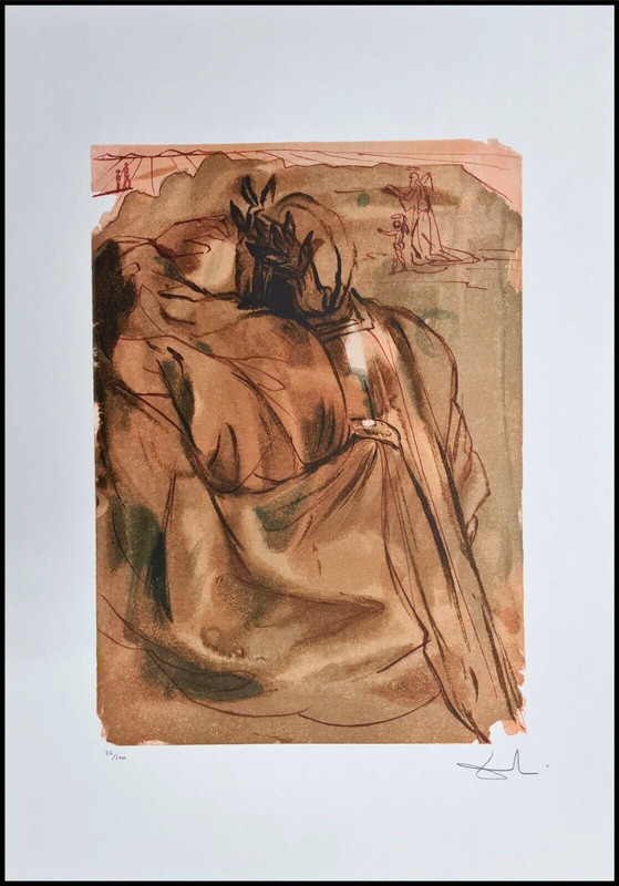 Salvador Dali Divine Comedy 27 5/8x19 11/16in Signed &c Limited 26/500