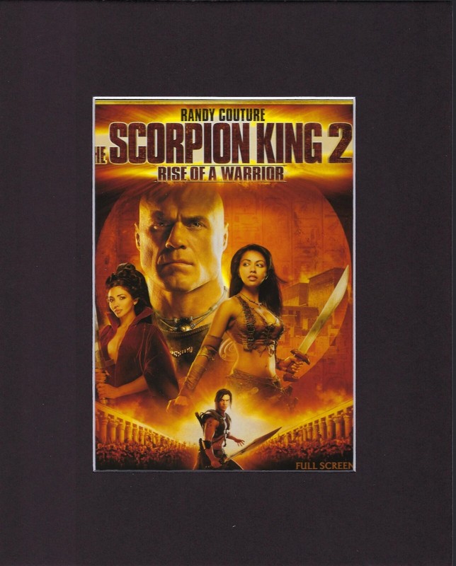 8X10″ Matted Print Movie Film Art Advert: The Scorpion King 2, Rise of a Warrior
