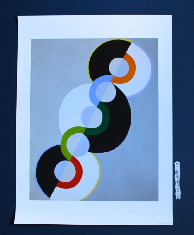 ROBERT DELAUNAY TATE MODERN ENGLAND ART PRINT POSTER gallery