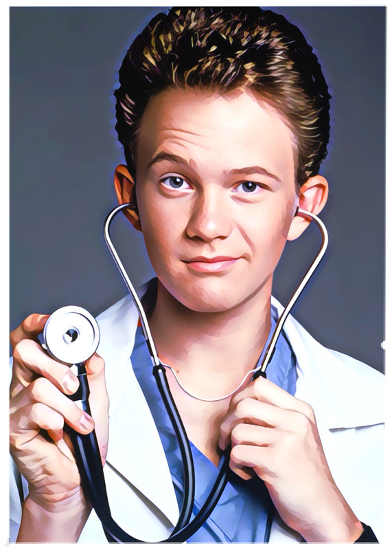 DOOGIE HOWSER * Fun Novelty * TELEVISION * Art Card * ATC ACEO