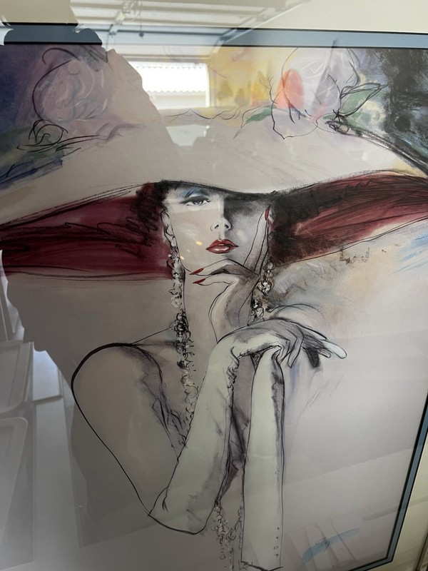 Richard Ely - 1928 White Gloves Print Vintage Art Print LARGE
