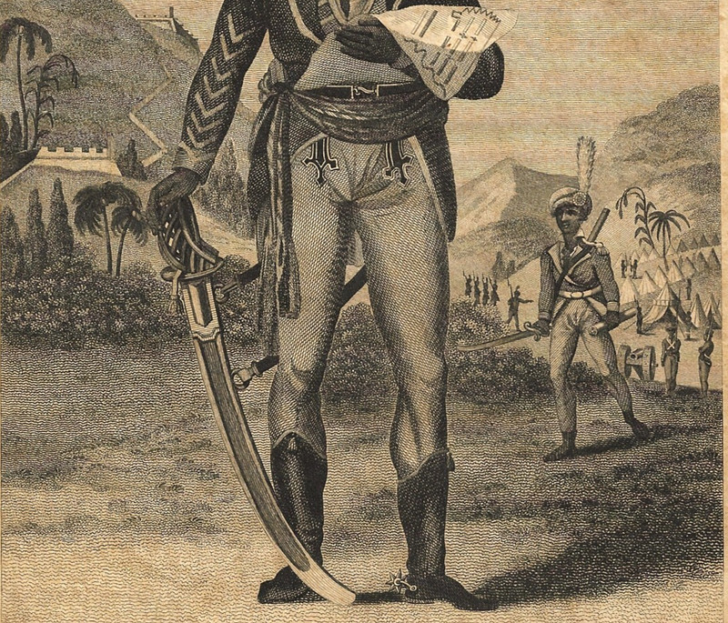 Rare Antique 1805 Engraving~Toussaint Louverture~Haiti Slave Revolt~by J. Barlow gallery