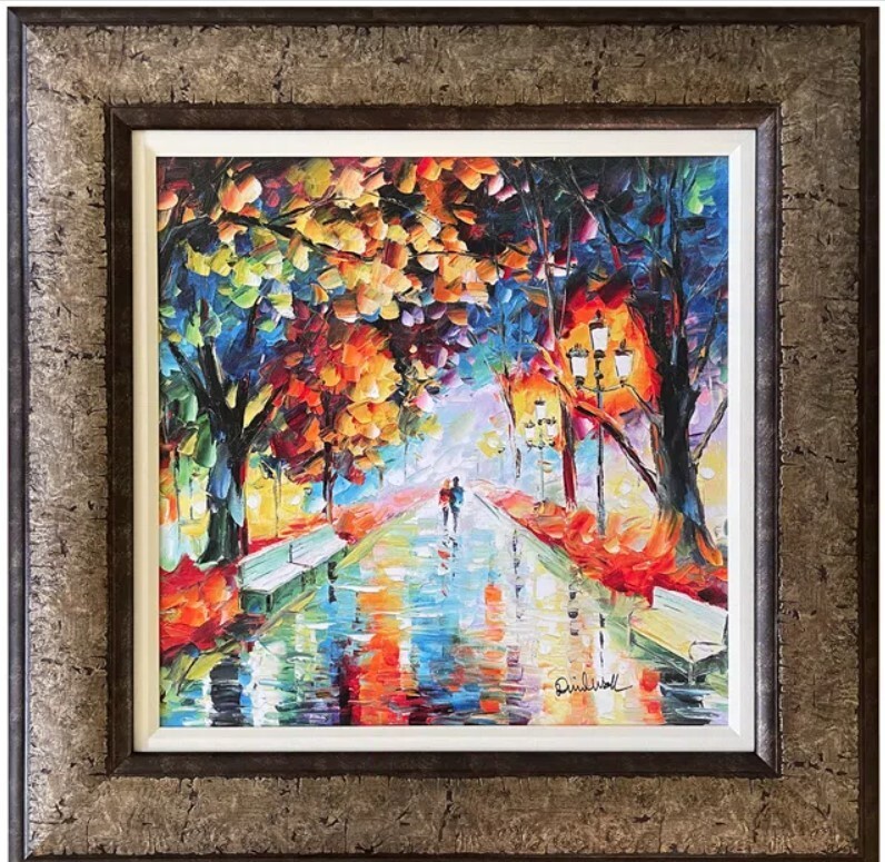 Daniel Wall «Spring Night» 2019 20″ x 19 7/8″ image size Giclee Limited Edition