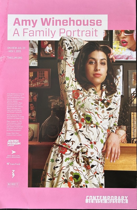 Amy Winehouse a Family Portrait. SF 2015 exhibition at SF Jewish Museum