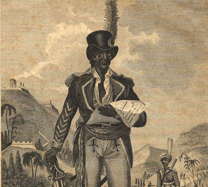 Rare Antique 1805 Engraving~Toussaint Louverture~Haiti Slave Revolt~by J. Barlow gallery