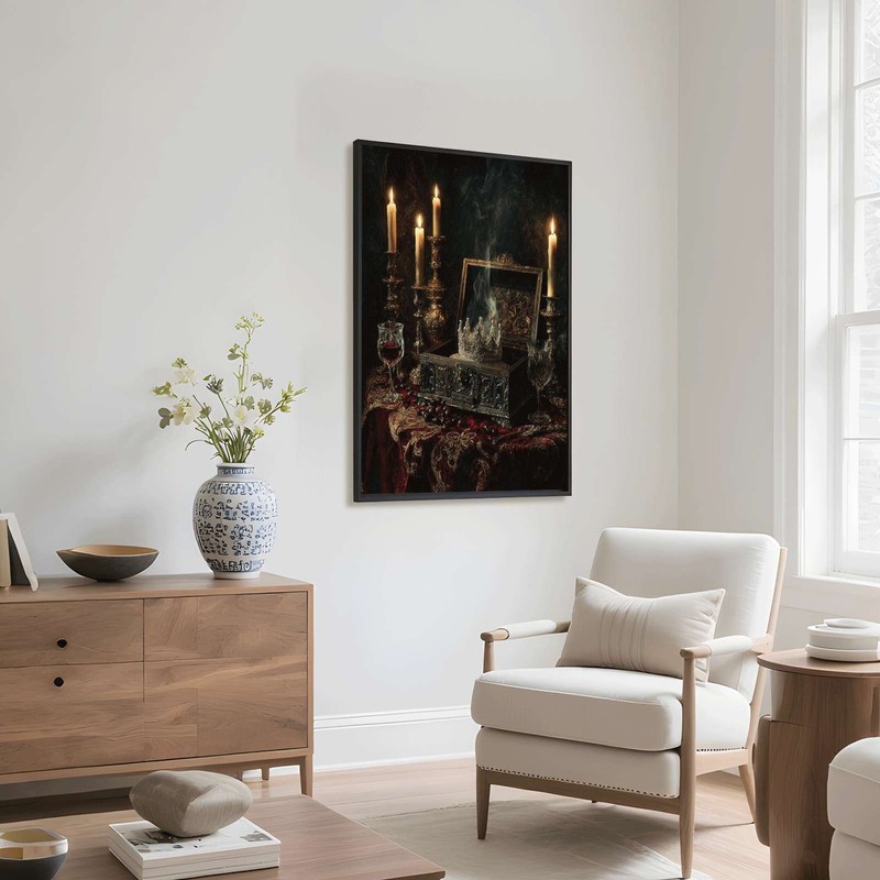 Baroque Crown Still Life Wall Art Canvas Oil Paintings Reproduction gallery