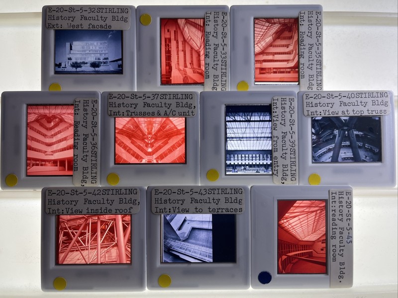 James Stirling Cambridge History Bldg 10 35mm British Architectural Slides