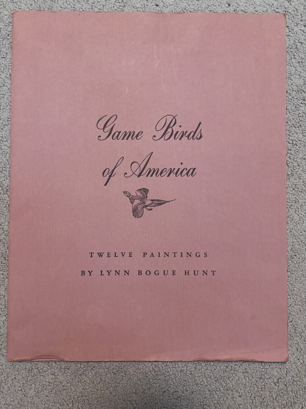 Lynn Bogue Hunt - Game Bird Painting Print Set (12 of 12) - w/ Guide Book - 1944 gallery