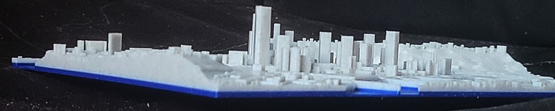 Pittsburgh 3D City Map/Model -Great Detail