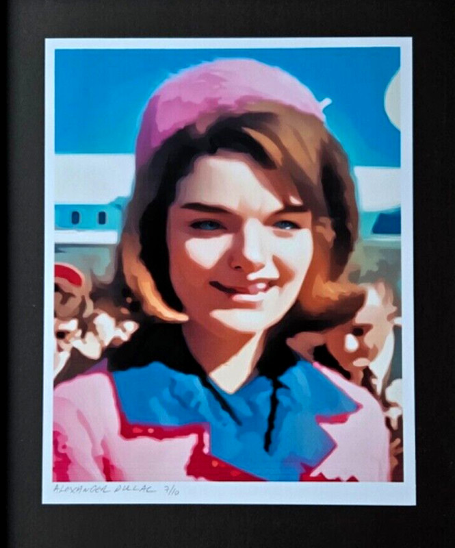 ALEXANDER DULAC Hand Signed Authentic Print | JACKIE KENNEDY Ltd.Ed. of 10 gallery