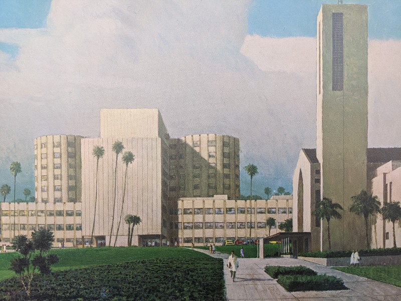 Rare Vintage '60s "Loma Linda University School of Medicine" Lithograph gallery