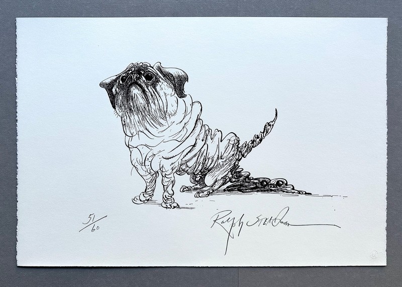 Ralph Steadman «Poopsie» – Gonzo Dog – Signed & Numbered Print Lt Ed #51 of 60