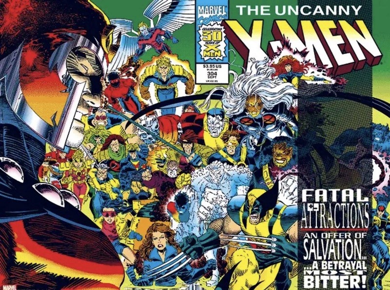John Romita Jr – The Uncanny X-Men #304 – 24×18 3D Lenticular 1/50 Marvel BNG