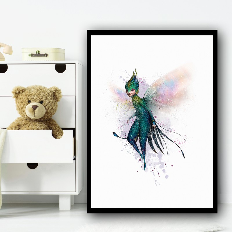 Children’s Kid’s Room Nursery Character Wall Art Print Design 21