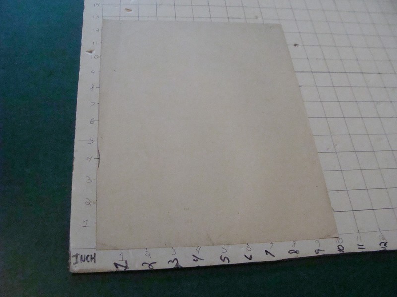 VINTAGE PRINT: of girtl in hat with flowers, light edge wear, on thin paper gallery