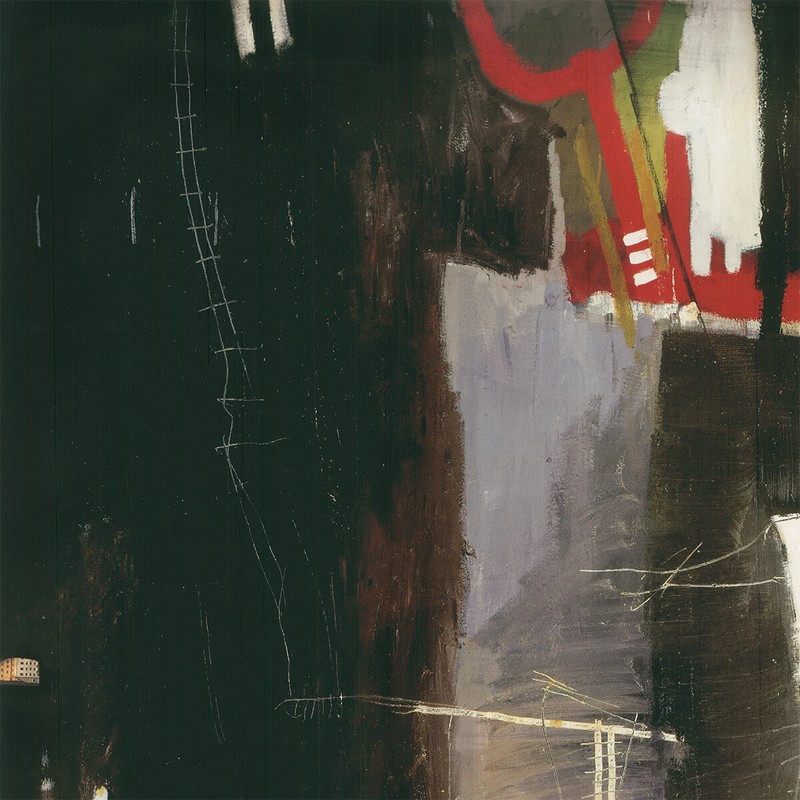 36W"x40H" ABSTRACT VARIATION 25 by GREGORY LANGE -SCRIBBLE ART CHOICES of CANVAS gallery