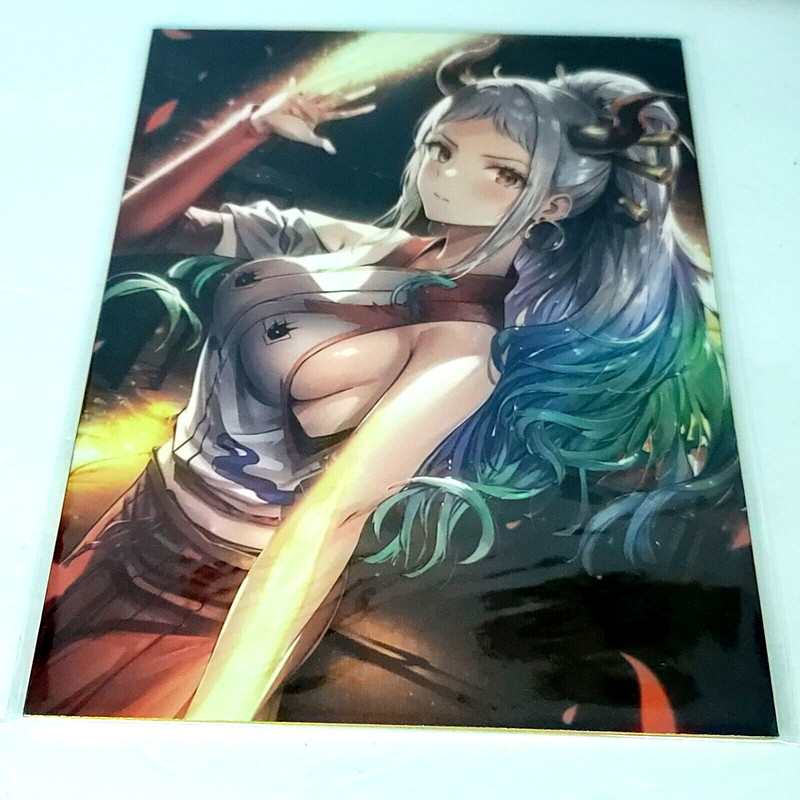 Yamato #027 One Piece Double-sided Art Board Size A4 8″ x 11″ Waifu Card