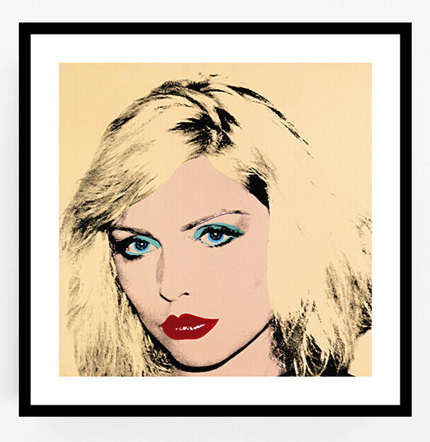 Andy Warhol – Debbie Harry, Giclee Print, Glam Rock Disco Music Blondie Poster