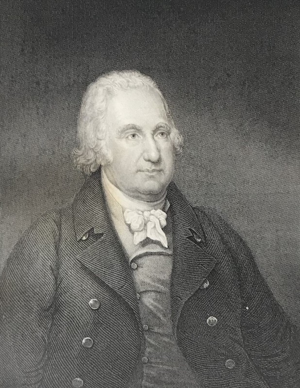 steel engraving Howard John Eager Maryland Line County C Harding Rufus King 1854