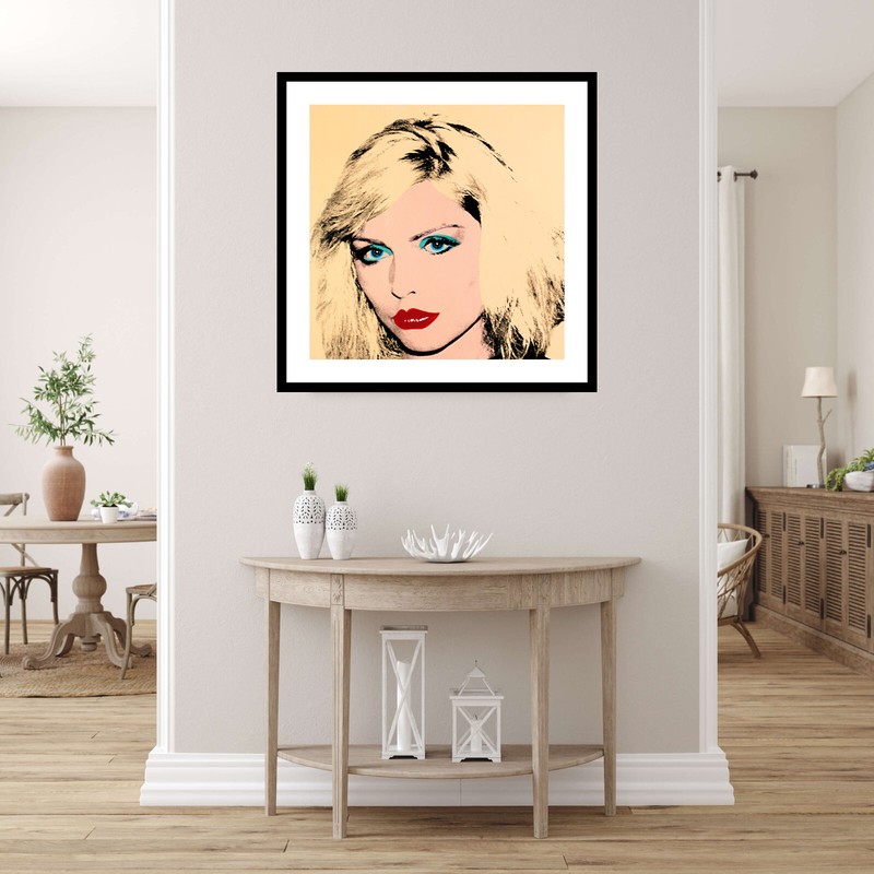 Andy Warhol - Debbie Harry, Giclee Print, Glam Rock Disco Music Blondie Poster gallery