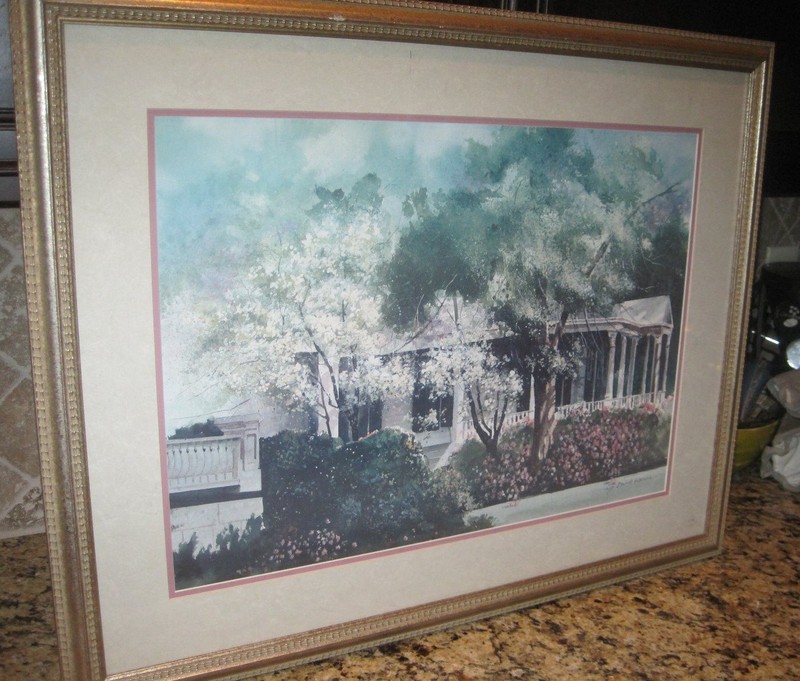 David Nichols, Signed Artist Proof, Framed and Matted 32×26″ Art Print