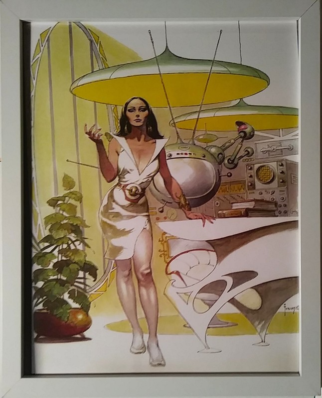 FRANK FRAZETTA DEINA DRAWINGS, ELEMENTS 9x11 O.O.A.K. 1970s PHOTSTATS, NEW, MINT gallery