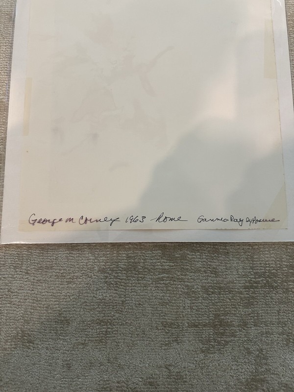 1963 Vintage Scientific Gamma Ray Photo George M Corney Rome Atomic Ephemera gallery
