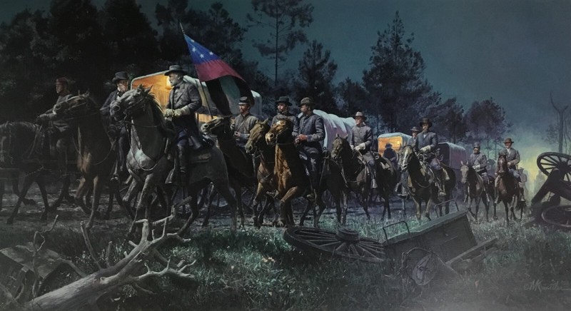 Mort Kunstler Lee Takes Command AP Signed/Numbered L/ED Print gallery