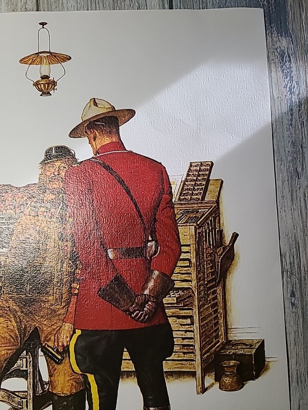 A. Friberg Canadian Mountie TNP Co. $200 Reward. The Northwest Paper Company VTG gallery