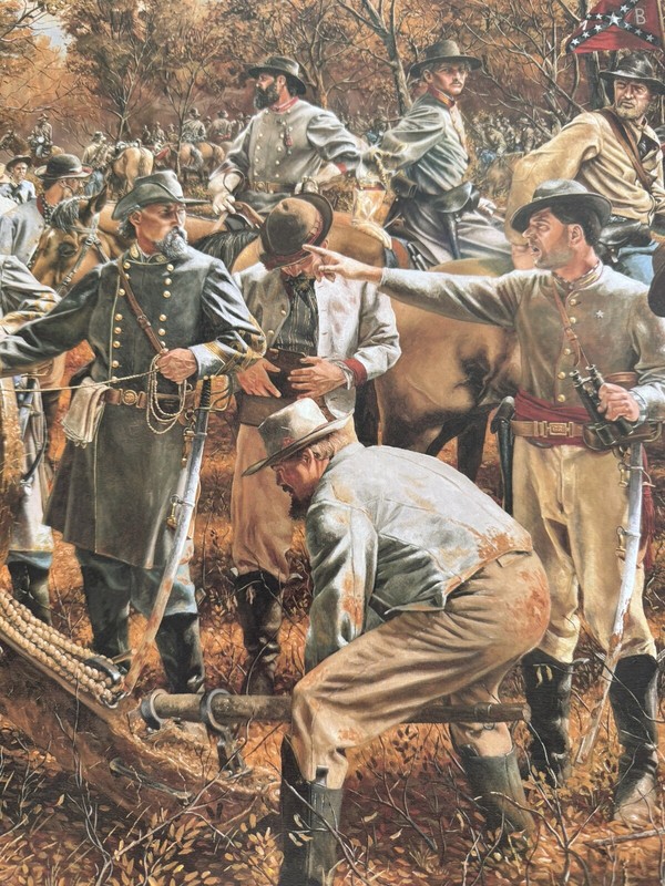Rick Reeves "Devil on the River" 366/950 Civil War Print Rare COA gallery
