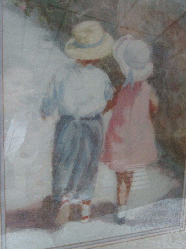 Ivan Anderson S.A.I. Print «Secrets»Professionally Framed