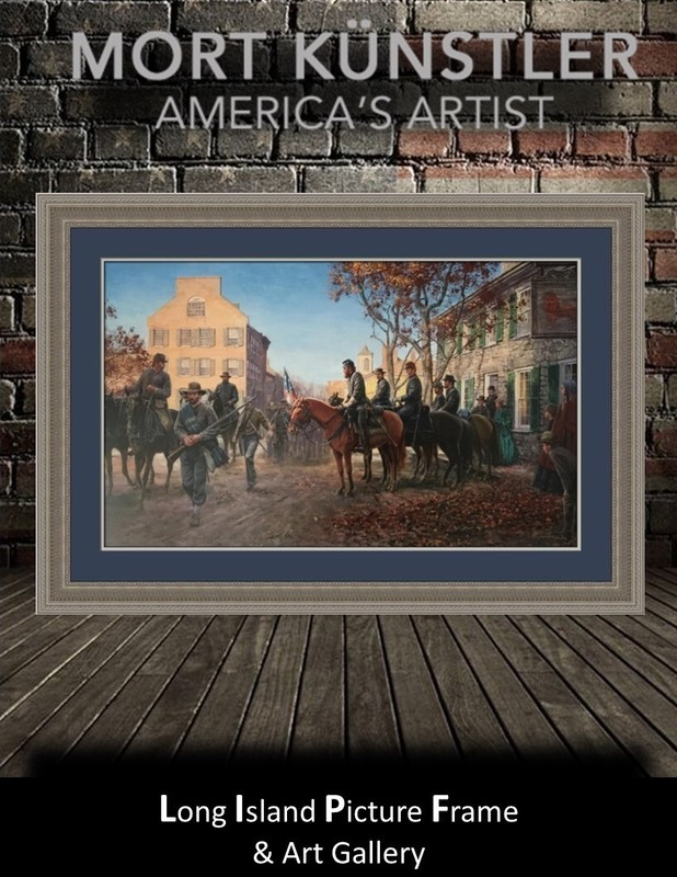 Mort Kunstler Lion Of The Valley Signed L/ED Custom Framed Print