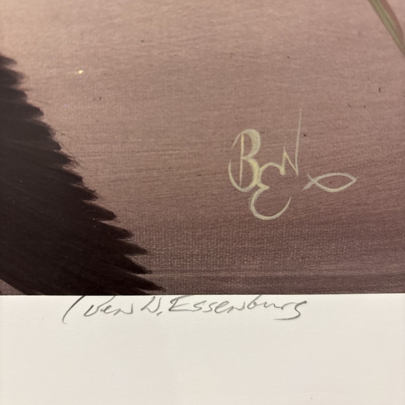 Ben W. Essenburg Limited Edition Signed Print “Bo” Great Blue Heron gallery