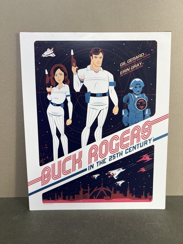 BUCK ROGERS IN THE 25TH CENTURY Print, Poster, DAVE PERILLO 20cm By 25cm