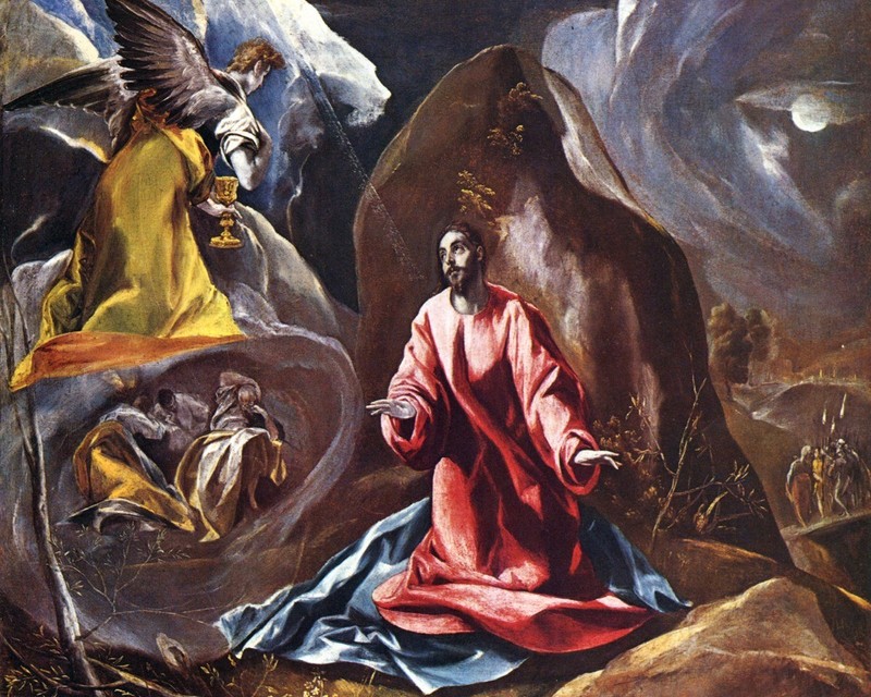 El Greco - The Agony in the Garden - Art Print on Paper or Canvas gallery