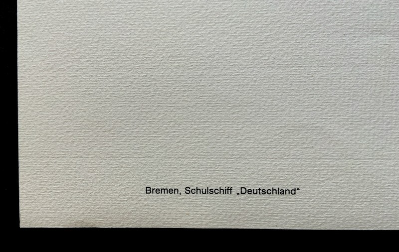 Ferry Ahrle (1924-2018) “The Deutschland” Print 19x13 From 1980 Portfolio gallery