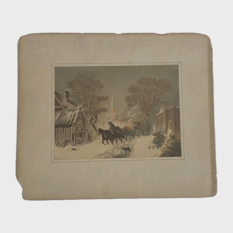 Bufford Lithograph C.1870 Attached To Old Photo Stock. Print #62