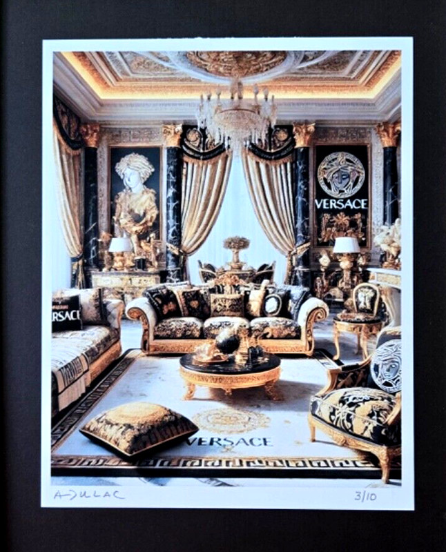 ALEXANDER DULAC VERSACE Spirit Hand Signed Authentic Print Ltd.Ed. of 10 COA! gallery