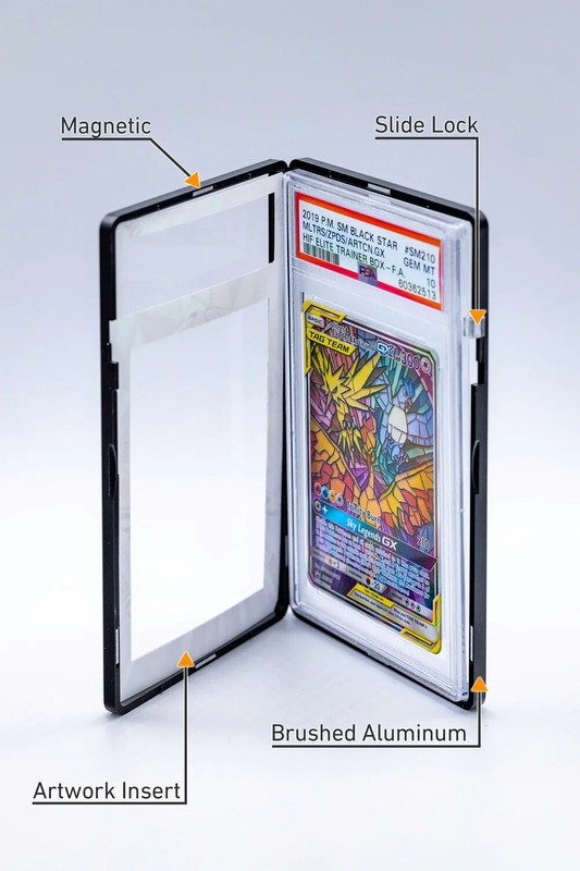 Pikachu with Grey Felt Hat 085 PSA DISPLAY CASE Extended Art for Pokemon Card gallery