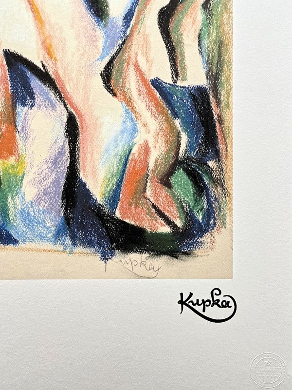 FRANTIŠEK KUPKA - Accent noir - signed, numbered edition 86/350, 50x70 cm gallery