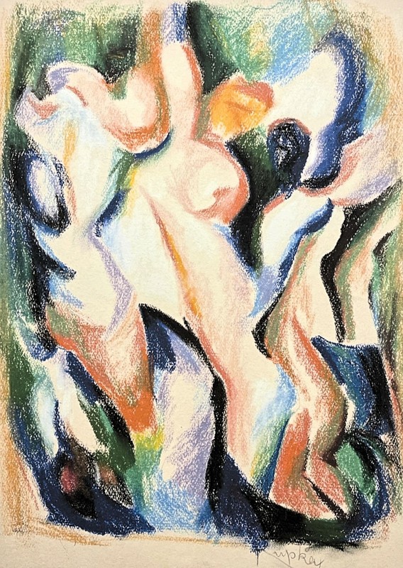 FRANTIŠEK KUPKA - Accent noir - signed, numbered edition 86/350, 50x70 cm gallery