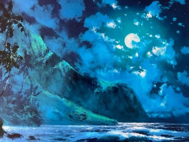James Coleman Hand Signed Limited Edition Print~ Number 414/750 ~ Ocean Paradise gallery