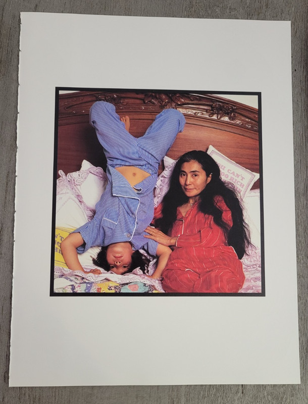 YOKO and SEAN ONO LENNON 1981 Rolling Stone Mag Photo by Annie Leibovitz Print