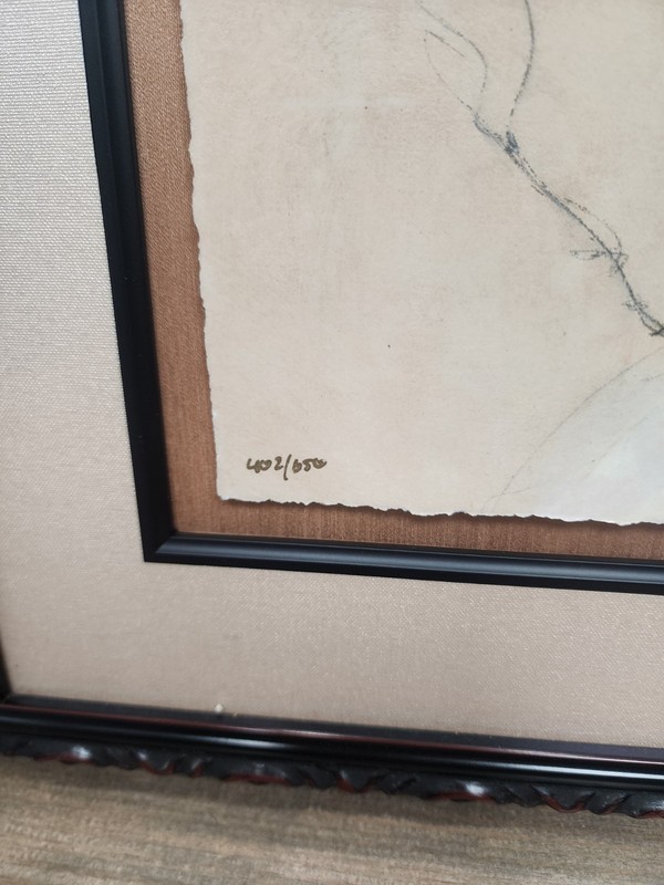 Gary Benfield “Capriccio 2” Limited 402/650 Framed 19"x22" gallery