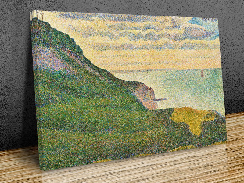 Seascape at Port-en-Bessin, Georges Seurat canvas print art or print only