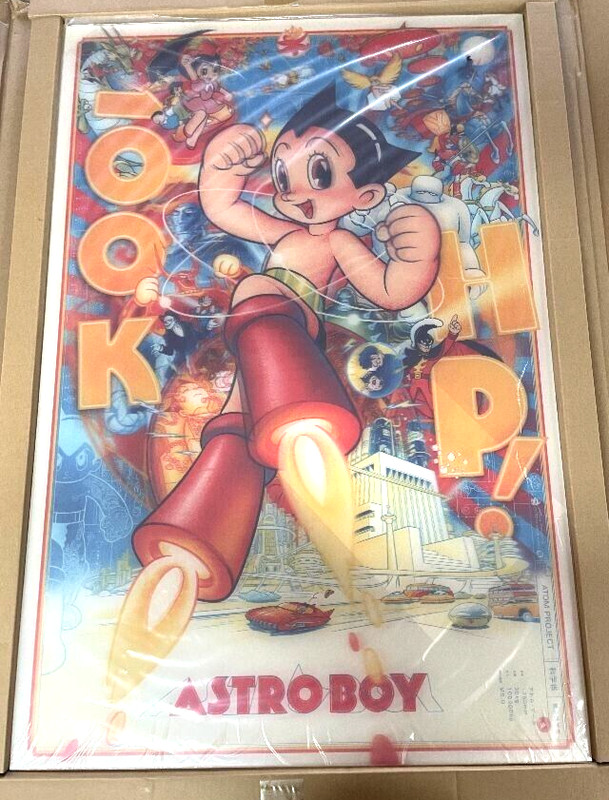✅🔥*RARE* Martin Ansin "Astro Boy" 3D Lenticular PLEX - LE #33/50 - *IN HAND*