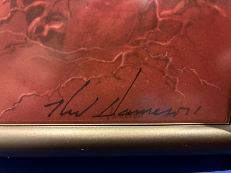 Stephen King Dark Tower Waste Lands Art Portfolio Ned Dameron Signed Ltd, Framed gallery