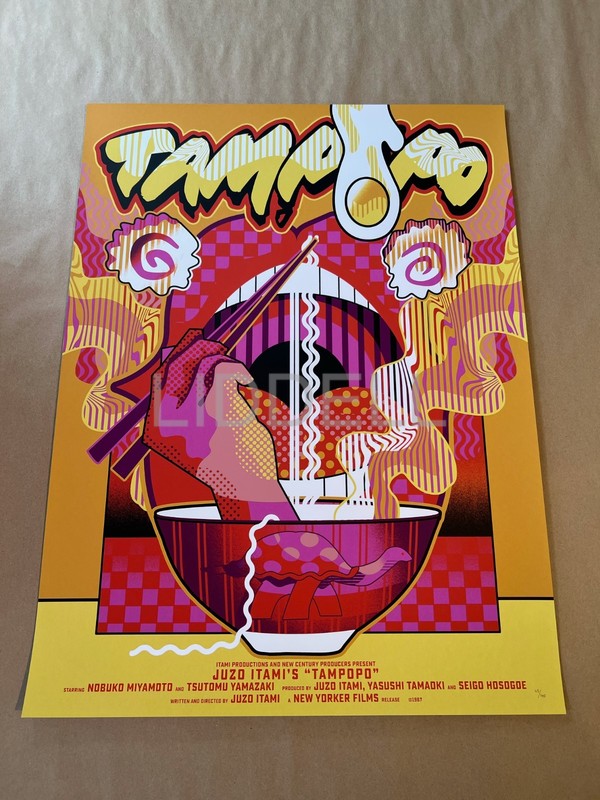 Mondo Print Artist WBYK We Buy Your Kids Tampopo Limited Edition #d 45/140